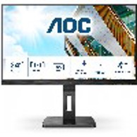 AOC Monitor 24" (1920x1080) Pro-line 24P2QM 16:9 FHD 75Hz 4ms HDMI DVI DP VGA zvučnik Pivot crni
